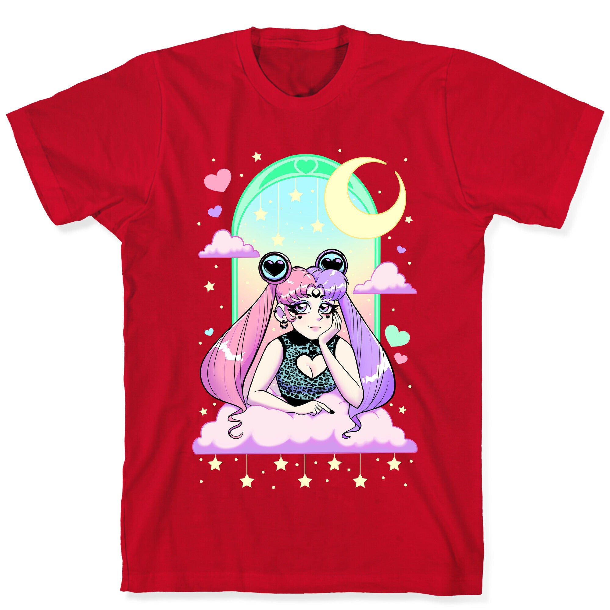Dreamy Pastel Goth Usagi T-Shirt