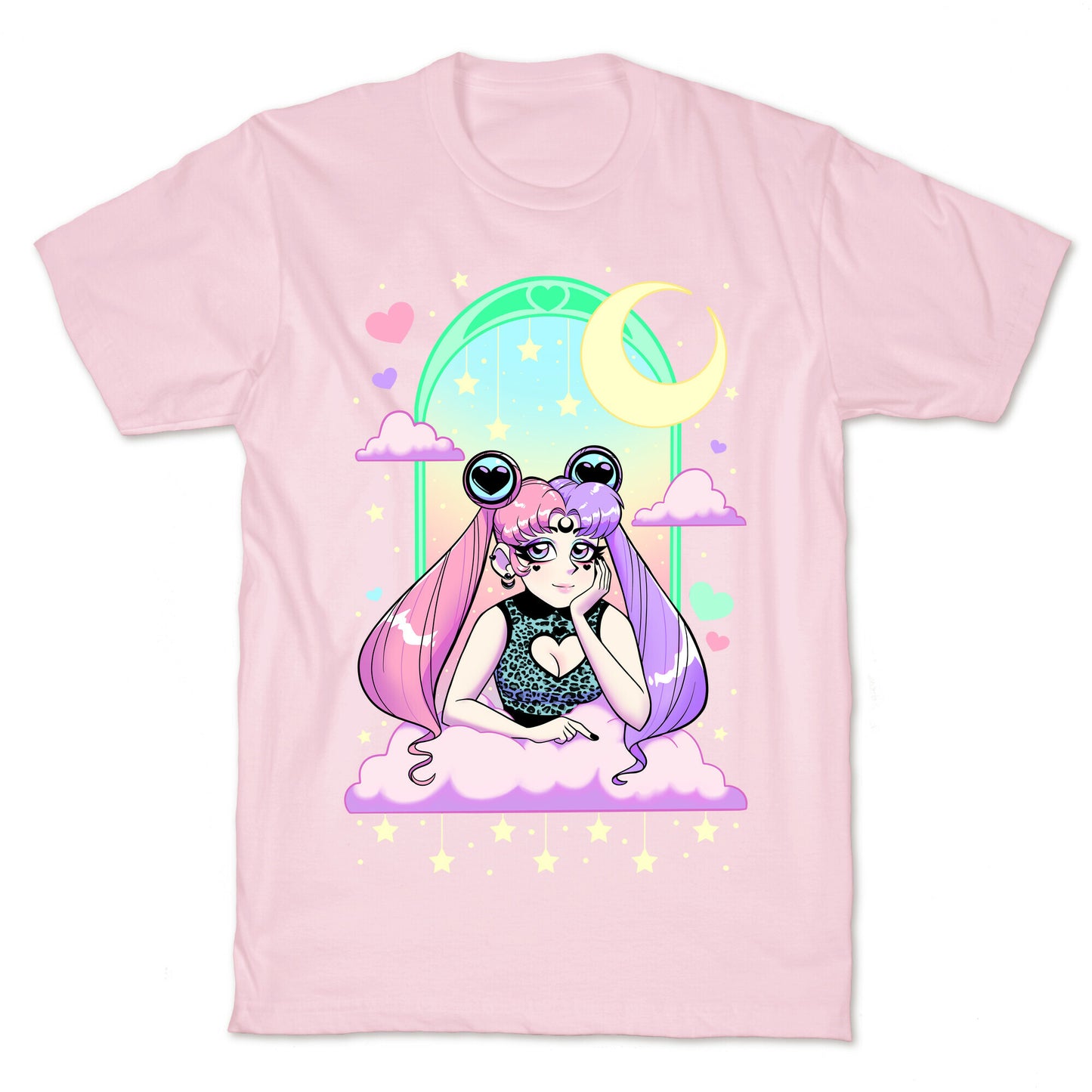 Dreamy Pastel Goth Usagi T-Shirt