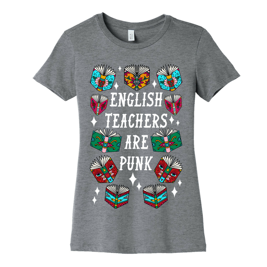 English Teachers Are Punk Women's Cotton Tee