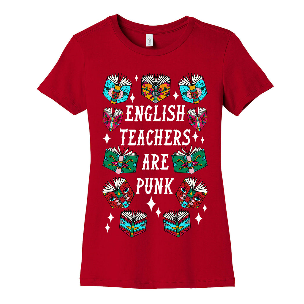 English Teachers Are Punk Women's Cotton Tee