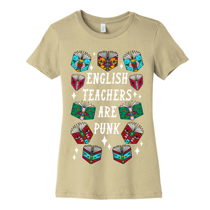 English Teachers Are Punk Women's Cotton Tee