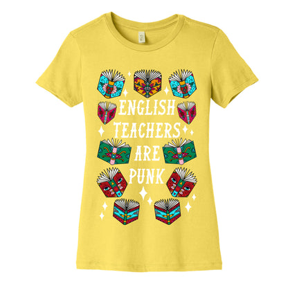 English Teachers Are Punk Women's Cotton Tee