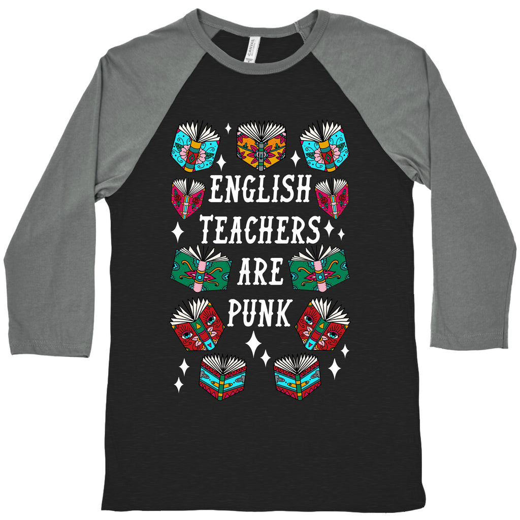 English Teachers Are Punk Baseball Tee