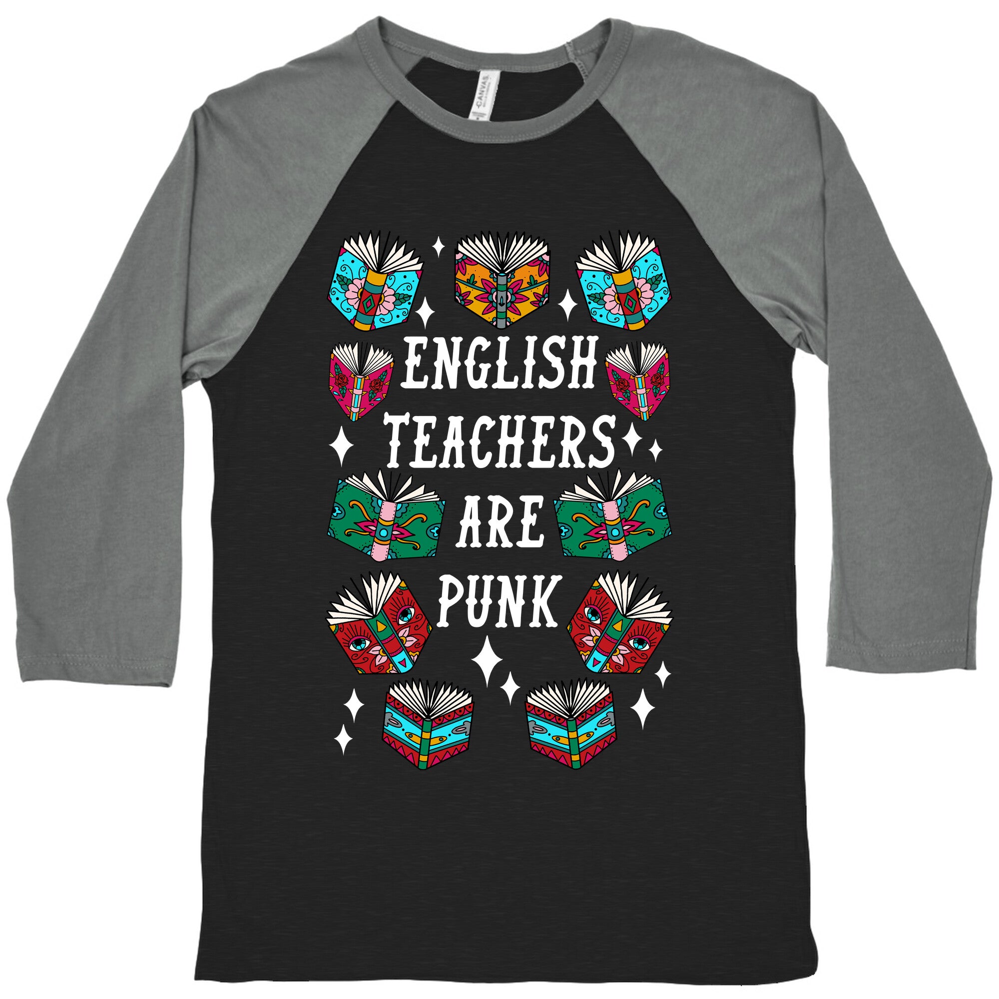 English Teachers Are Punk Baseball Tee