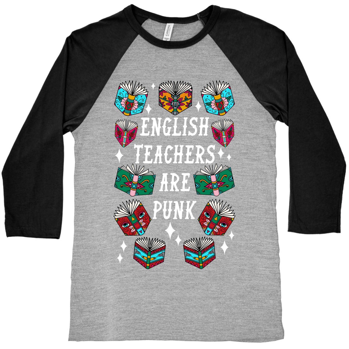 English Teachers Are Punk Baseball Tee