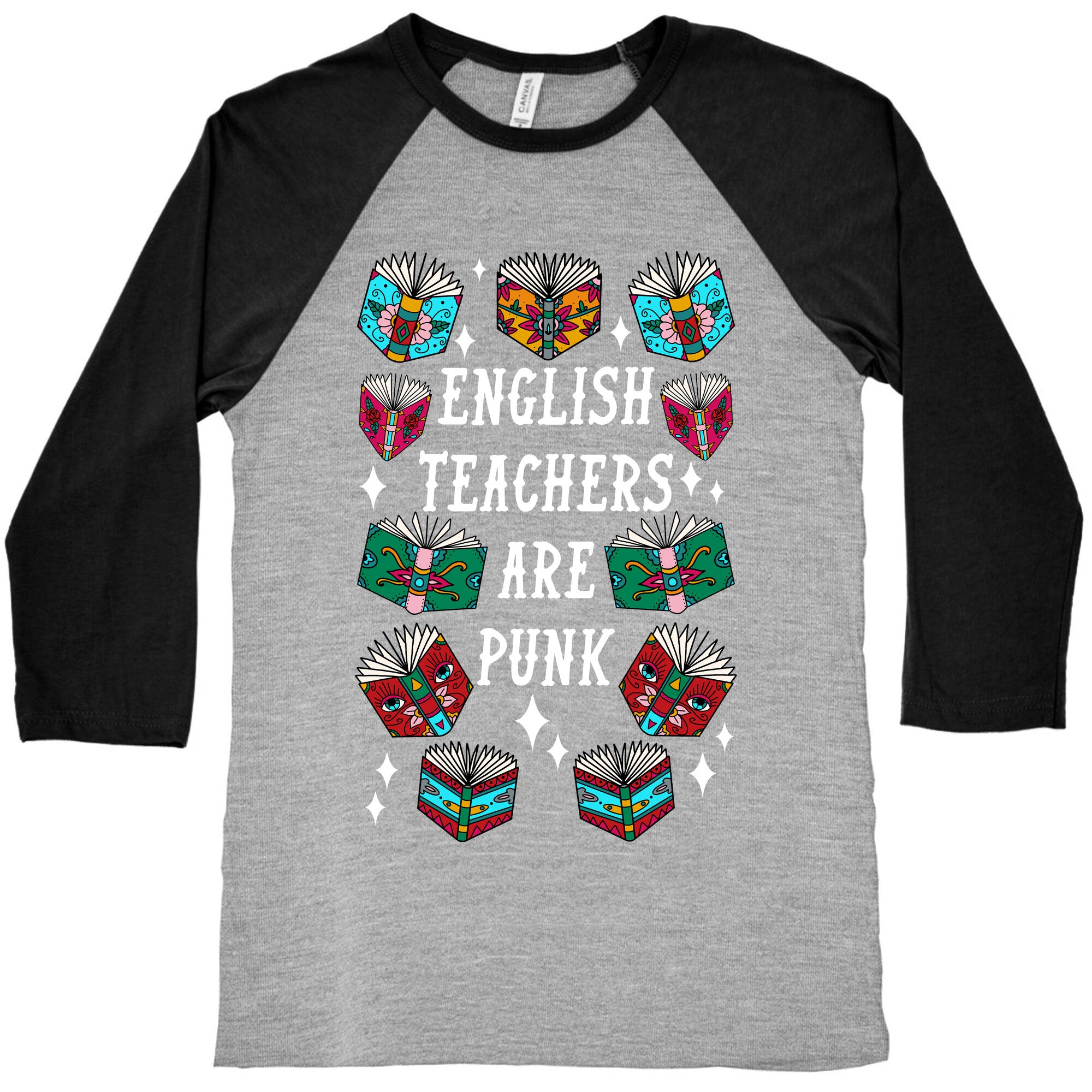 English Teachers Are Punk Baseball Tee