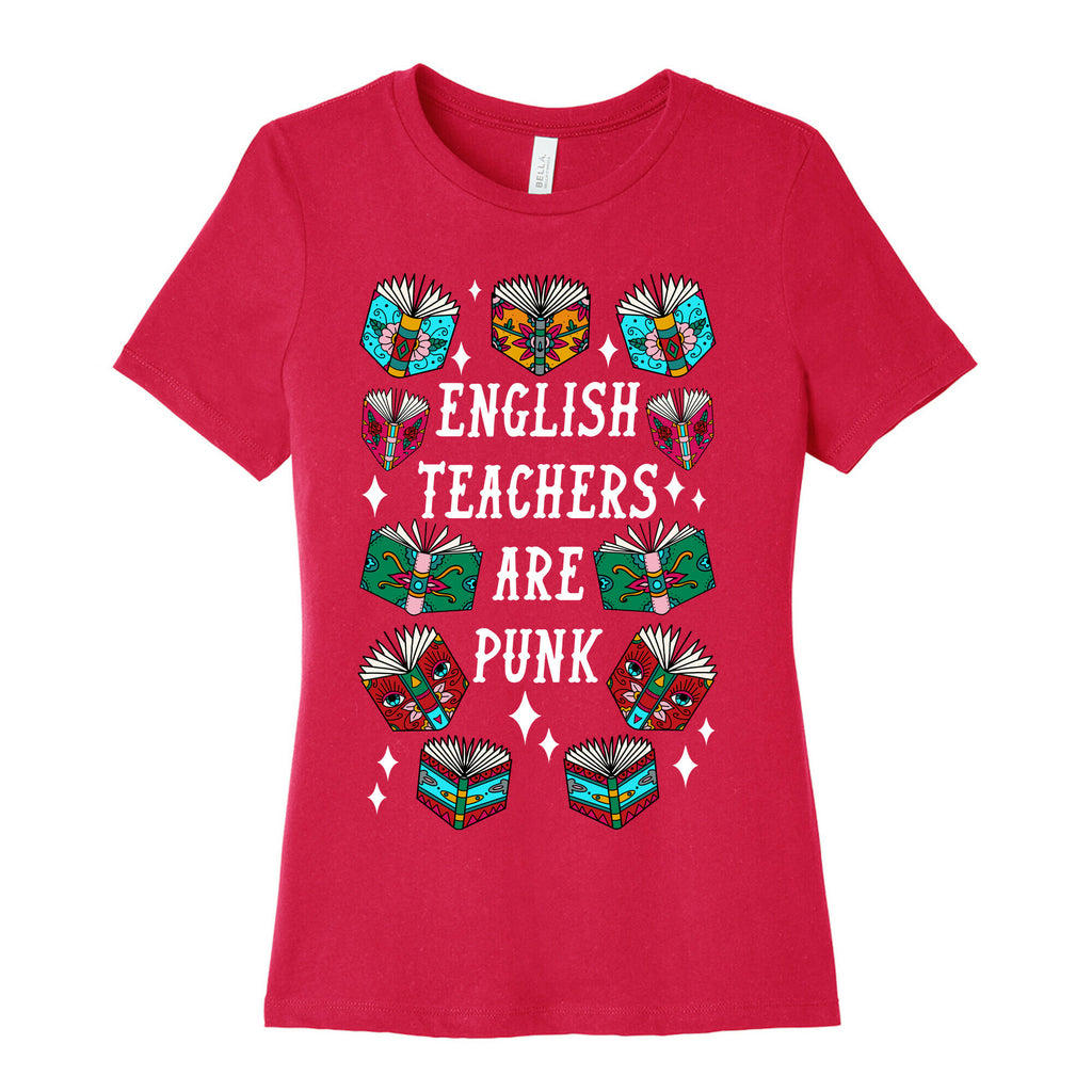 English Teachers Are Punk Women's Cotton Tee