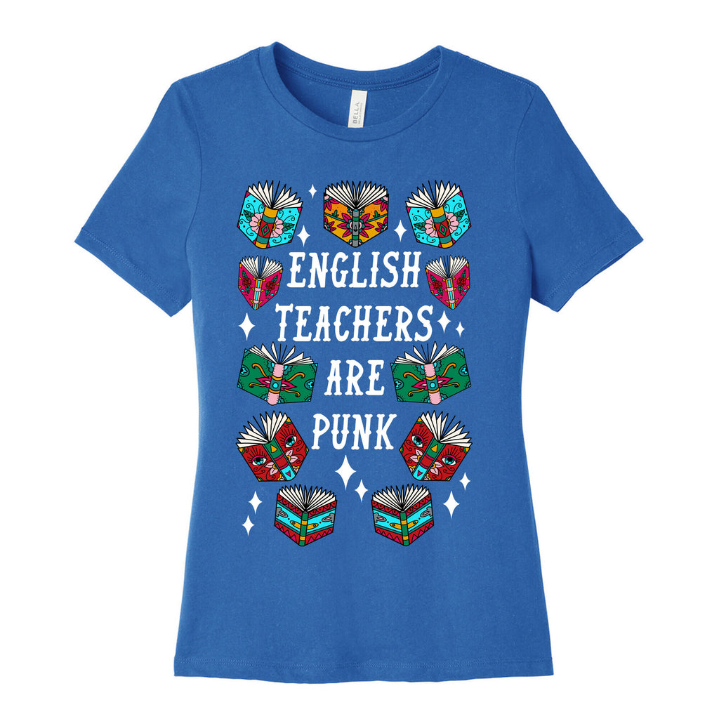 English Teachers Are Punk Women's Cotton Tee