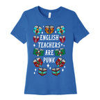 English Teachers Are Punk Women's Cotton Tee