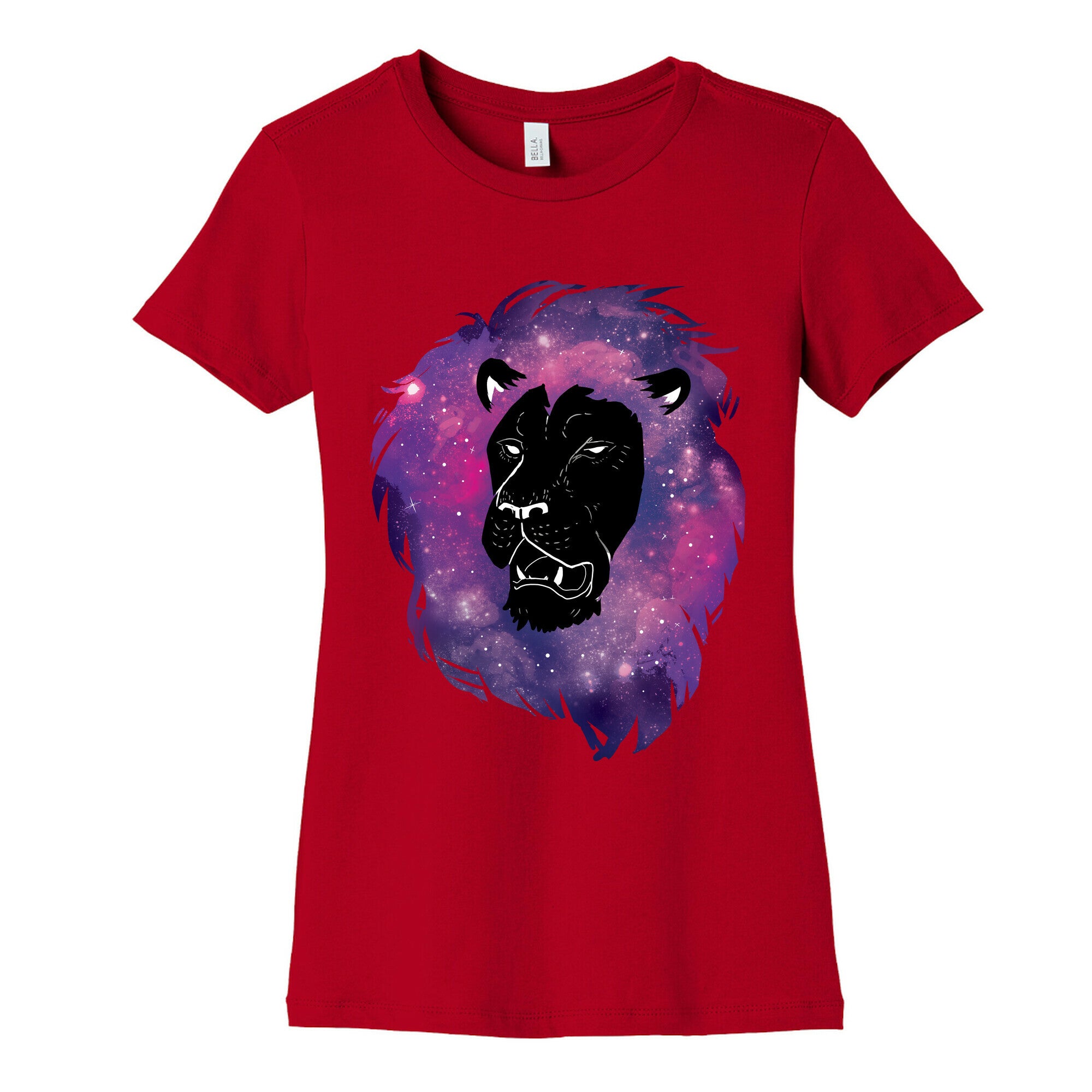 Galaxy Lion Women's Cotton Tee
