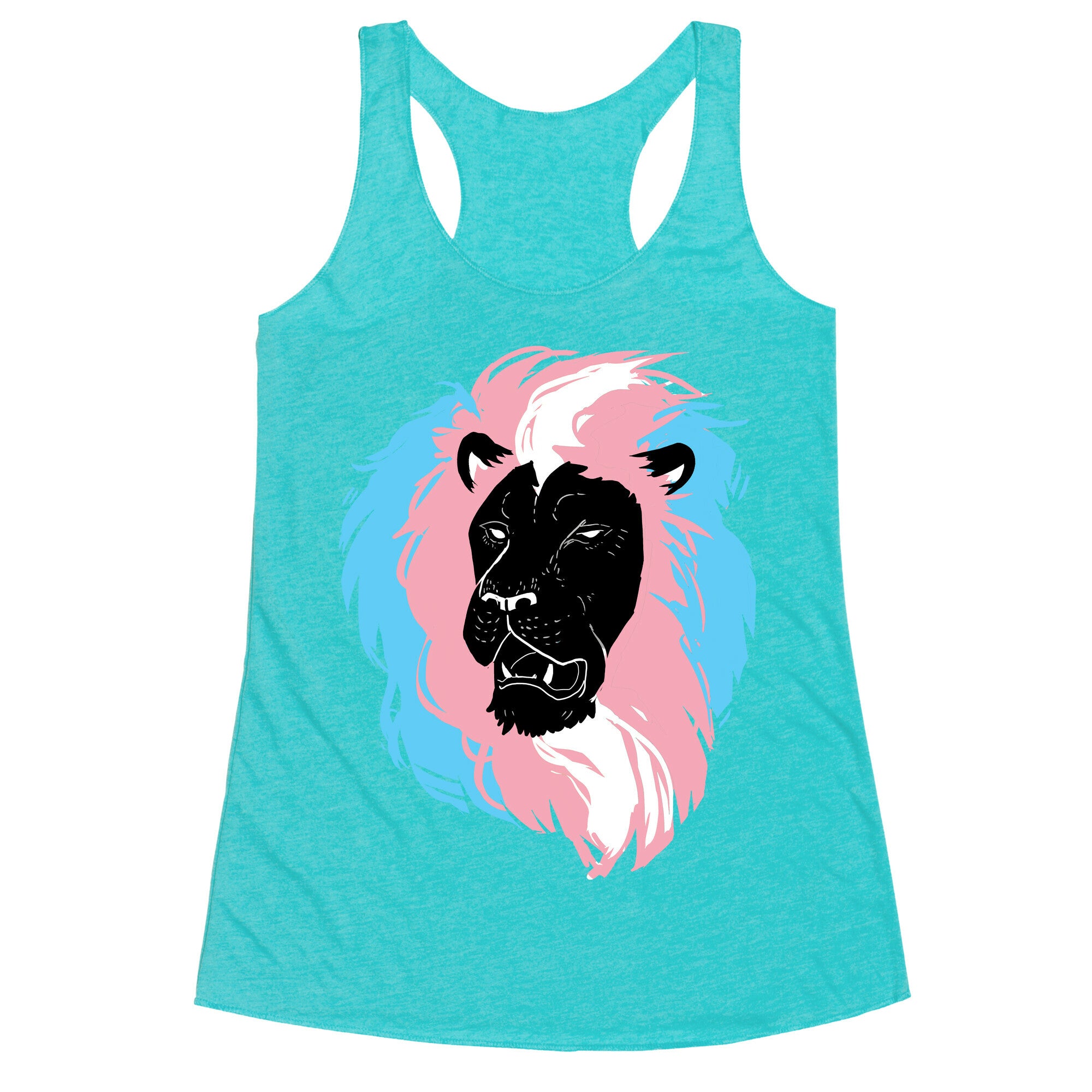 Trans Lion Pride Racerback Tank