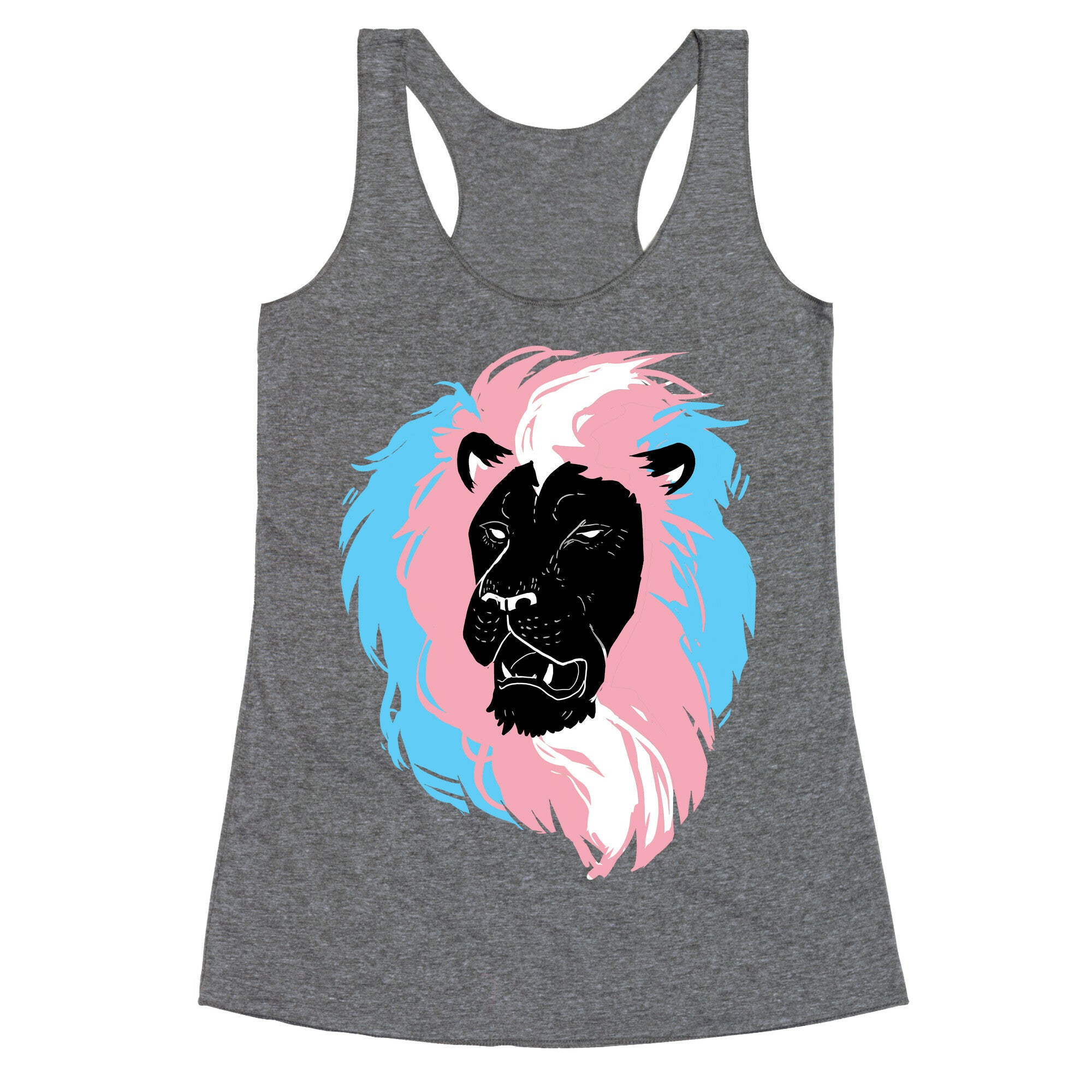 Trans Lion Pride Racerback Tank