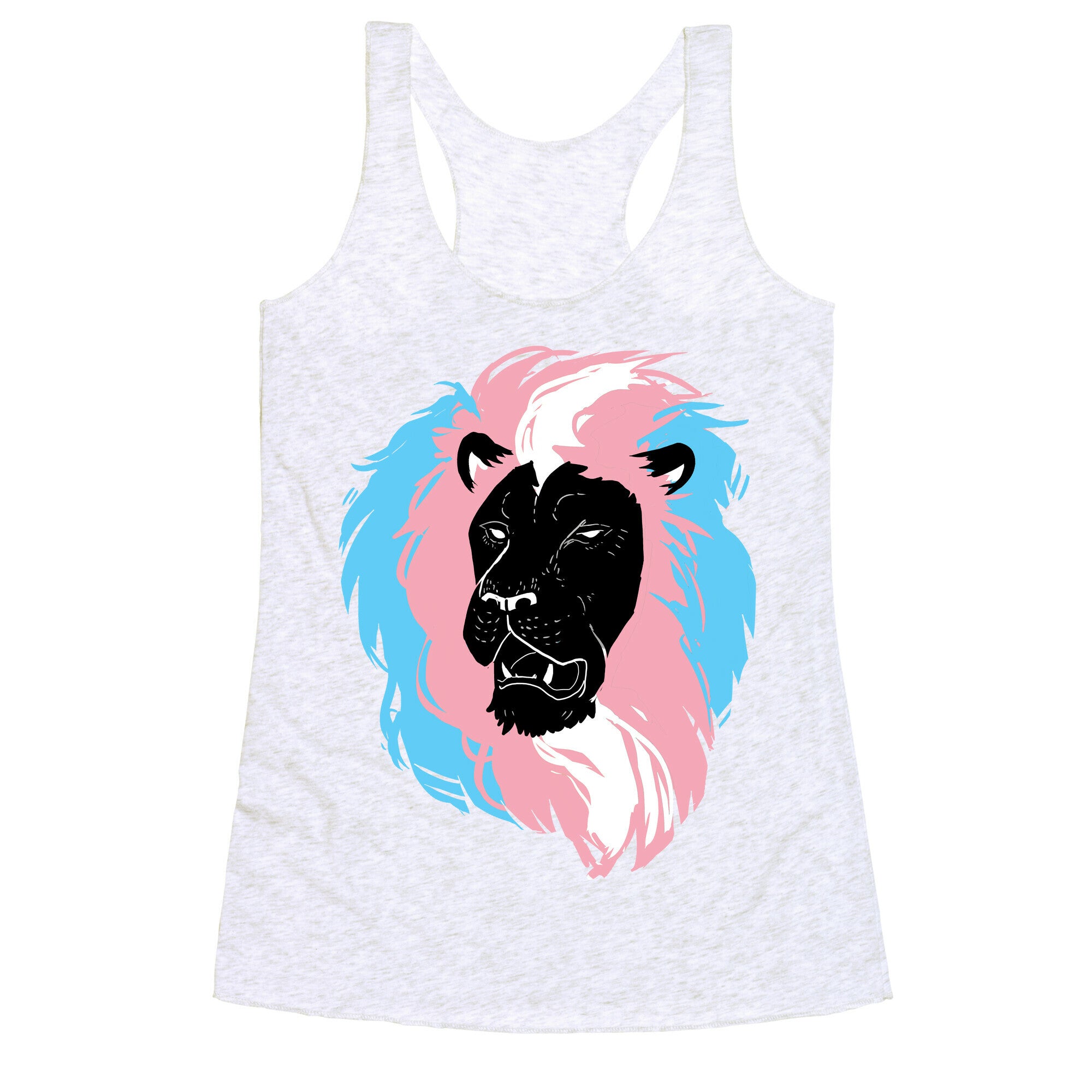 Trans Lion Pride Racerback Tank