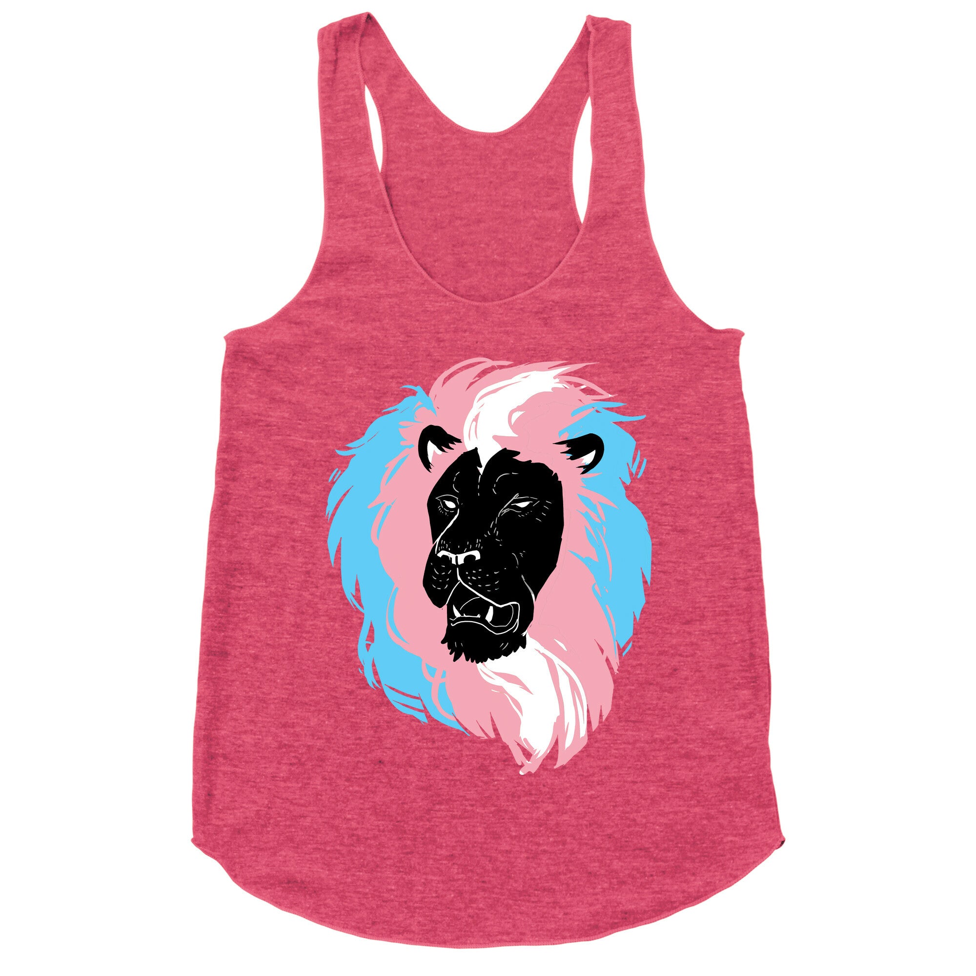 Trans Lion Pride Racerback Tank