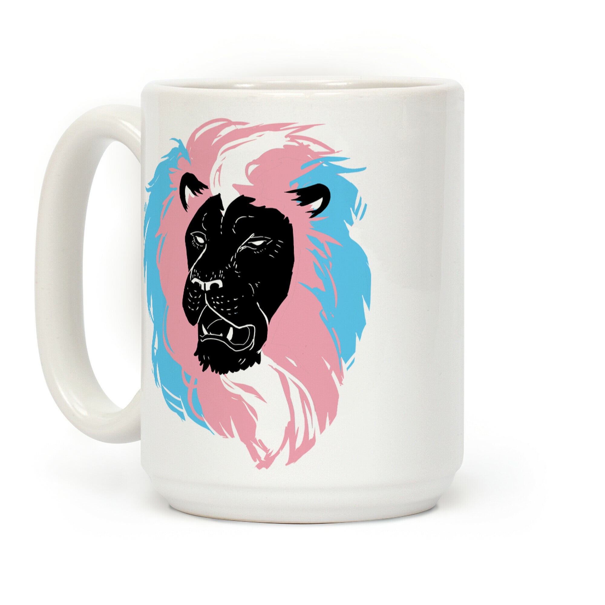 Trans Lion Pride Coffee Mug