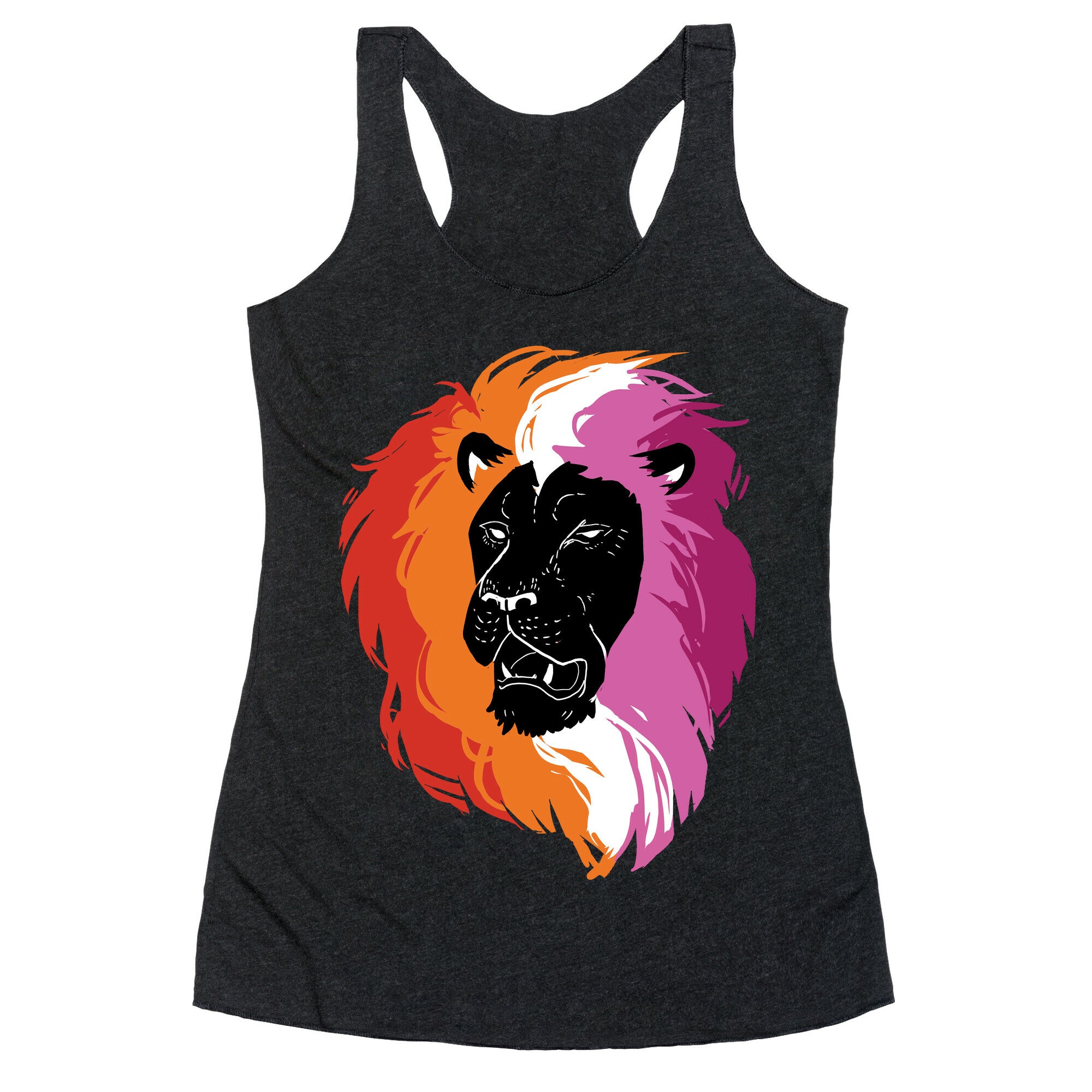 Lesbian Lion Pride Racerback Tank