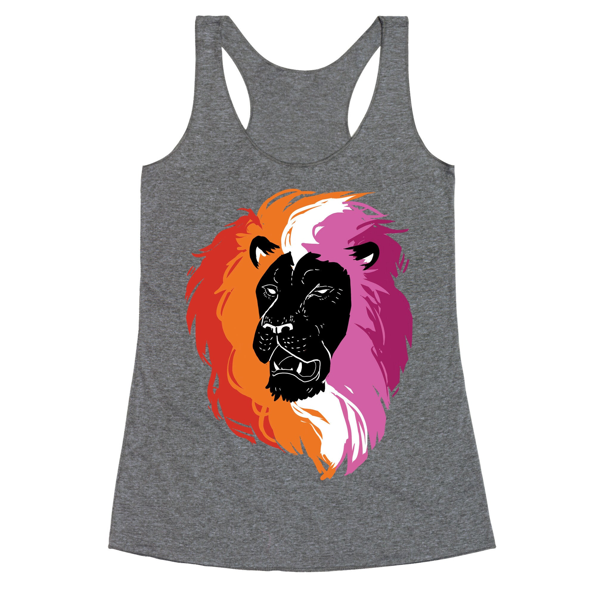Lesbian Lion Pride Racerback Tank