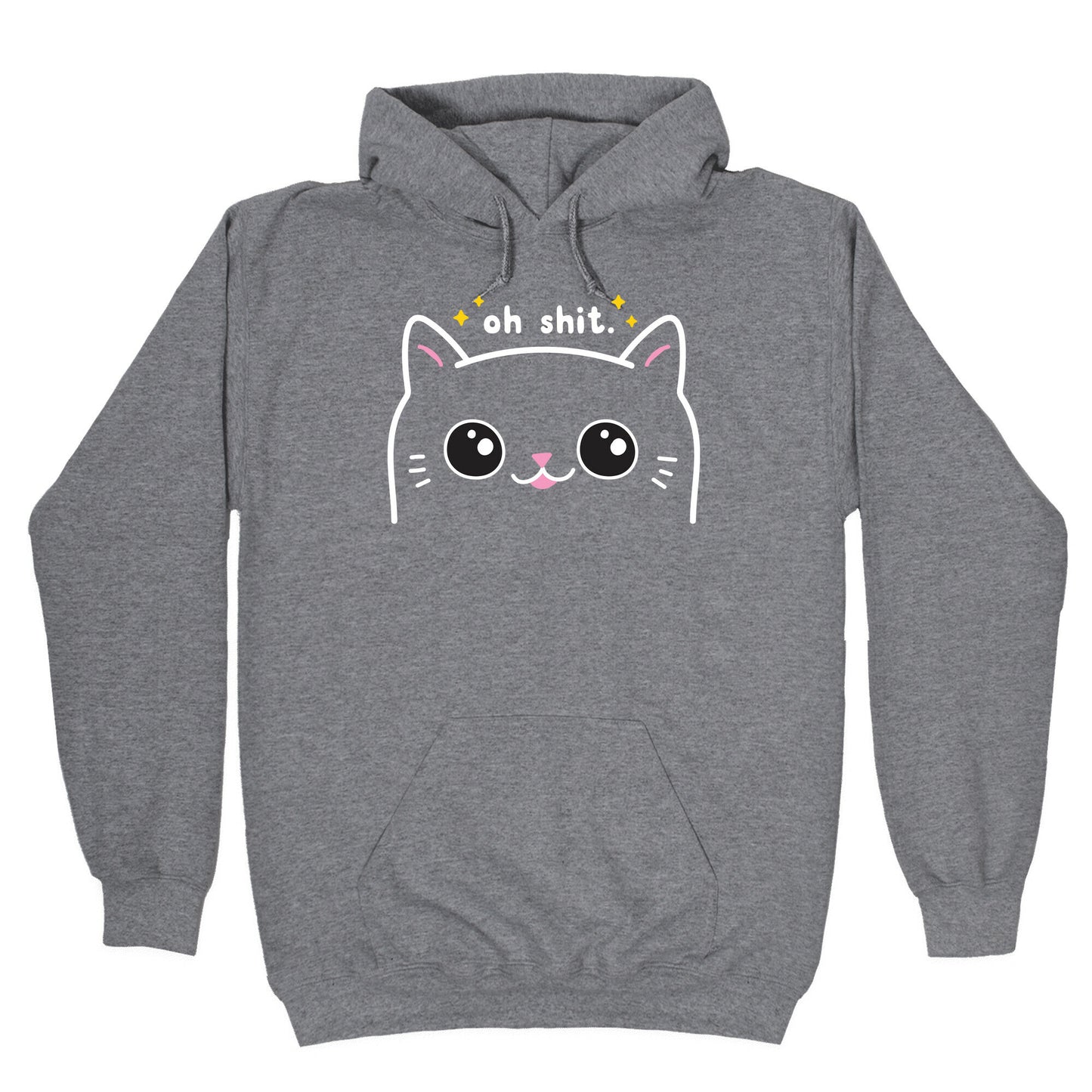 Cuss Cat Oh Shit Hoodie