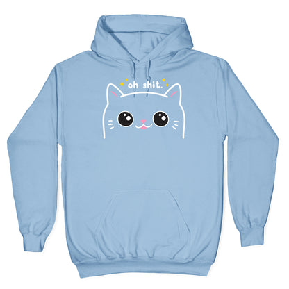 Cuss Cat Oh Shit Hoodie