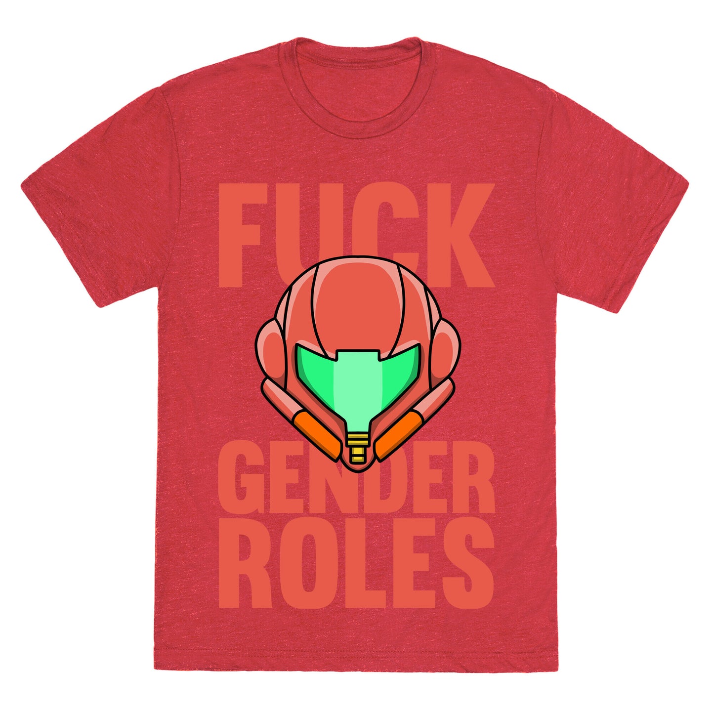 Fuck Gender Roles (Samus Aran) Unisex Triblend Tee