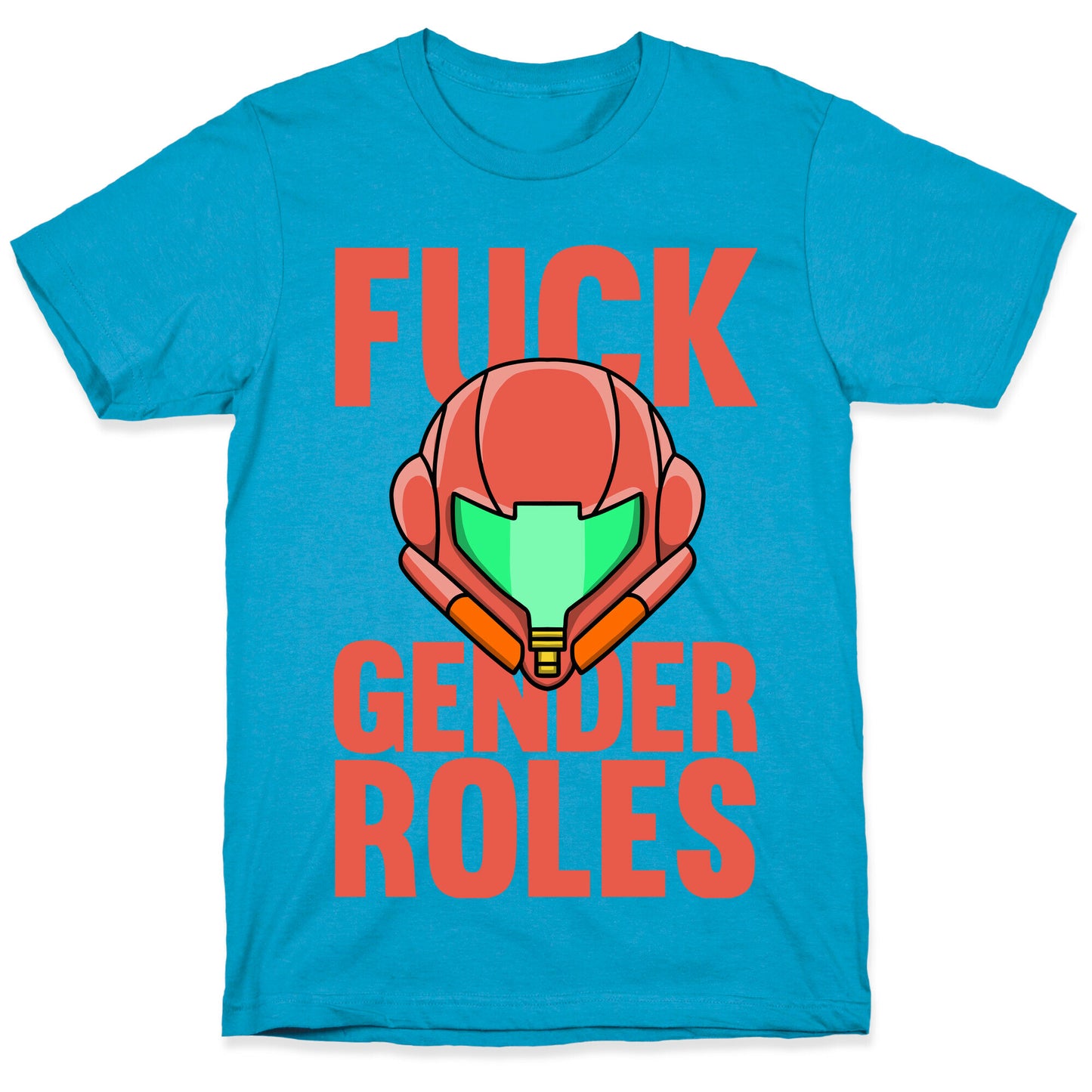 Fuck Gender Roles (Samus Aran) Unisex Triblend Tee