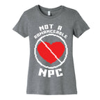 Not A Romanceable NPC Women's Cotton Tee