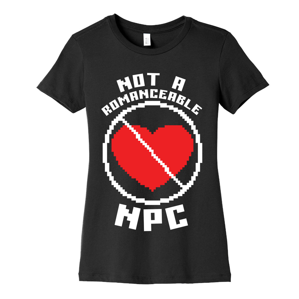 Not A Romanceable NPC Women's Cotton Tee