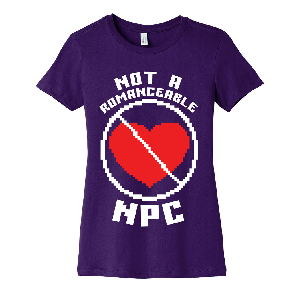 Not A Romanceable NPC Women's Cotton Tee
