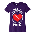 Not A Romanceable NPC Women's Cotton Tee