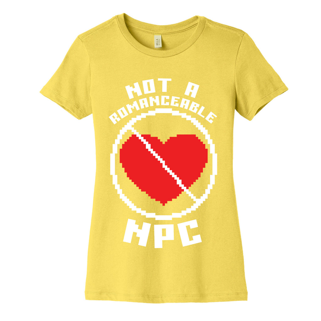 Not A Romanceable NPC Women's Cotton Tee