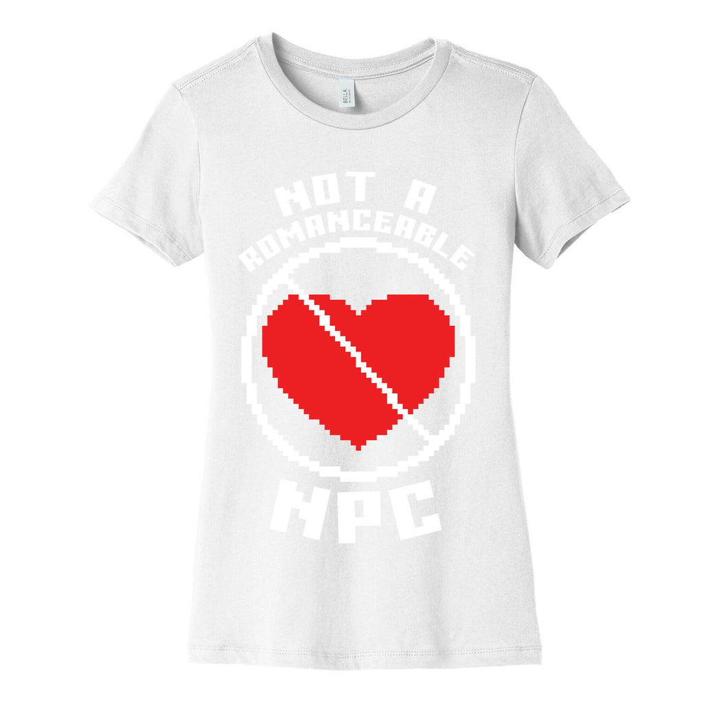 Not A Romanceable NPC Women's Cotton Tee