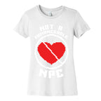 Not A Romanceable NPC Women's Cotton Tee