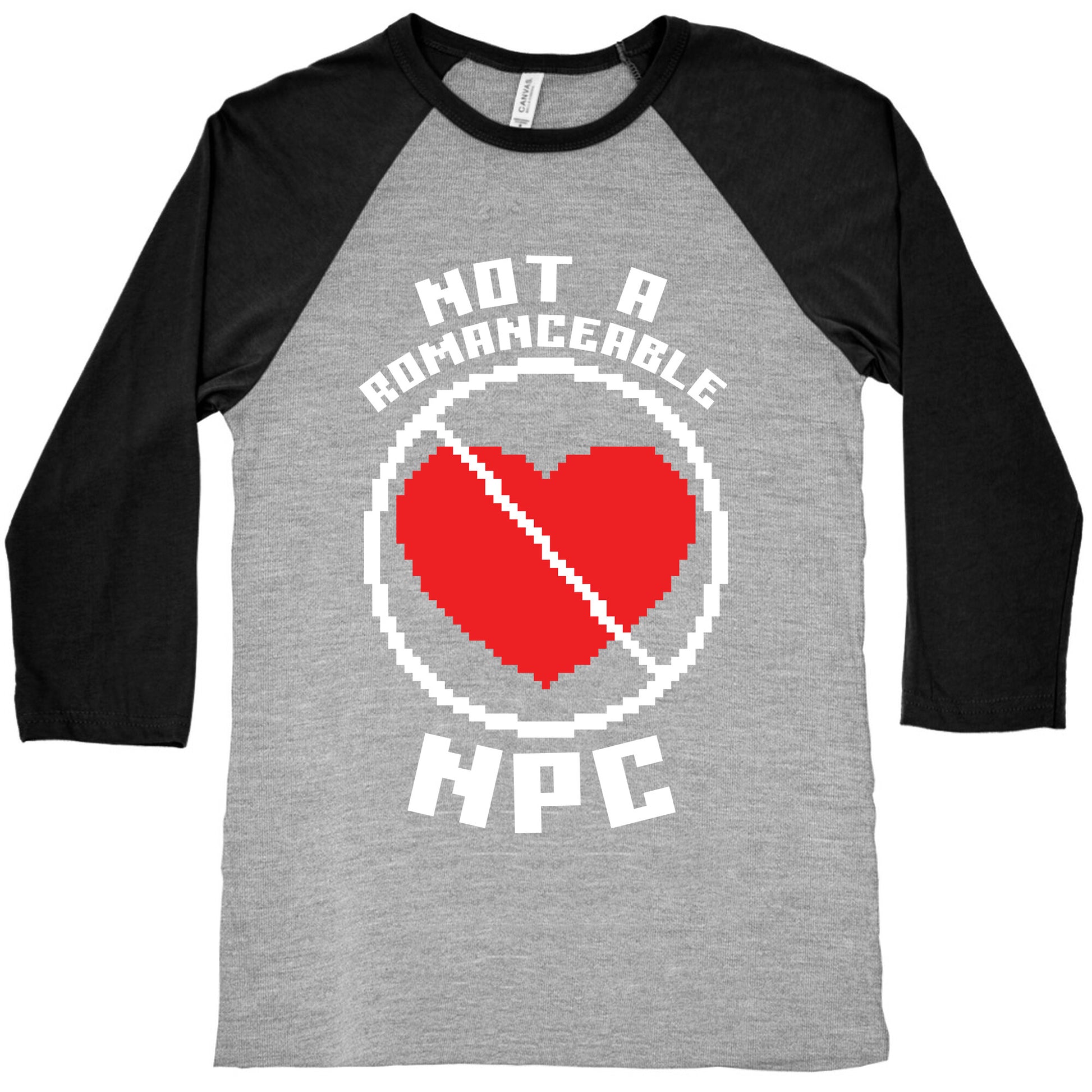 Not A Romanceable NPC Baseball Tee