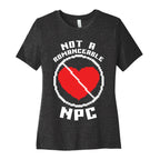 Not A Romanceable NPC Women's Cotton Tee