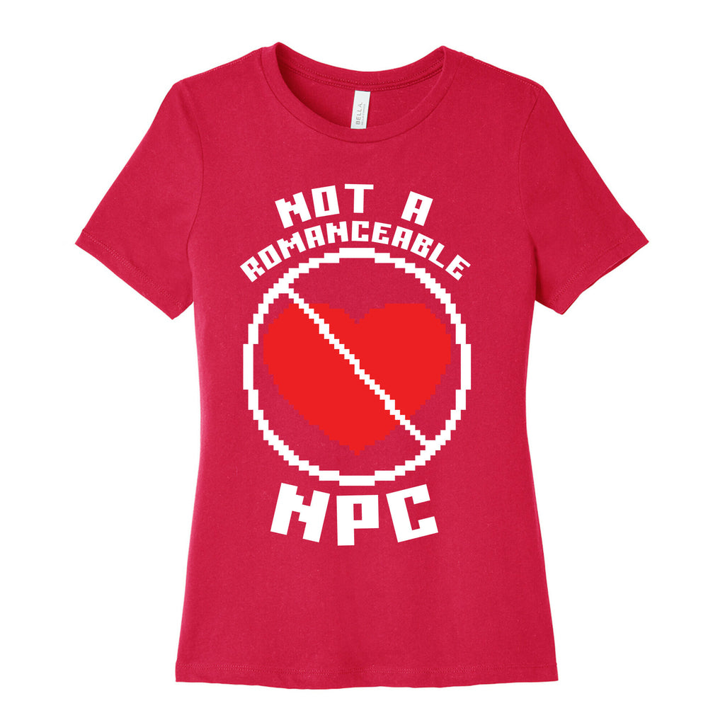 Not A Romanceable NPC Women's Cotton Tee