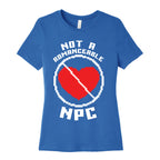 Not A Romanceable NPC Women's Cotton Tee