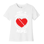Not A Romanceable NPC Women's Cotton Tee