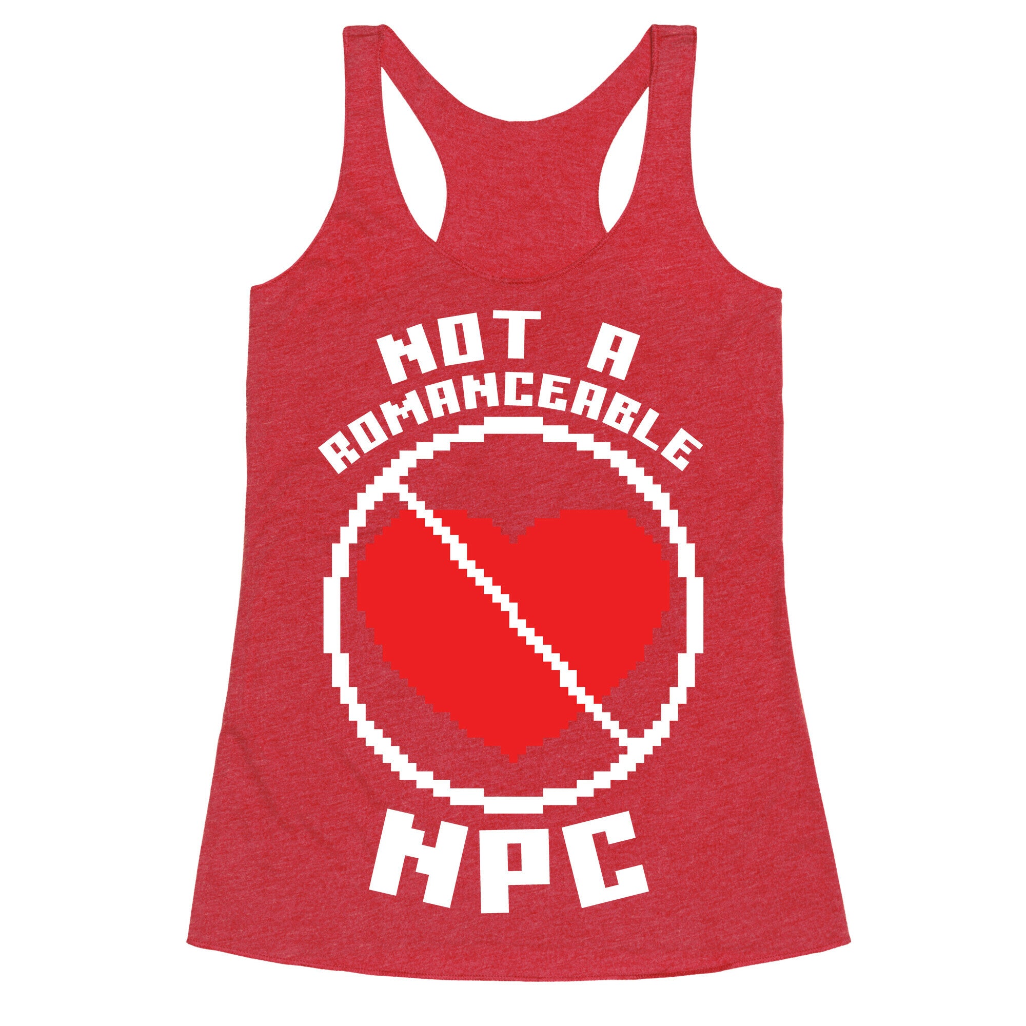 Not A Romanceable NPC Racerback Tank