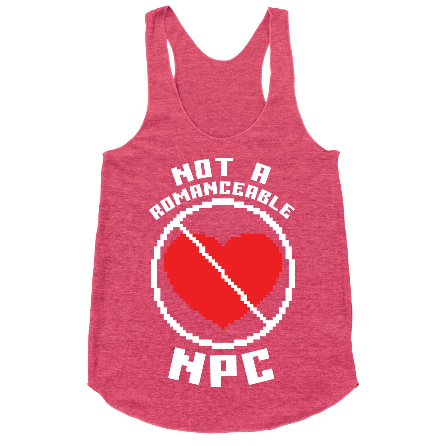 Not A Romanceable NPC Racerback Tank