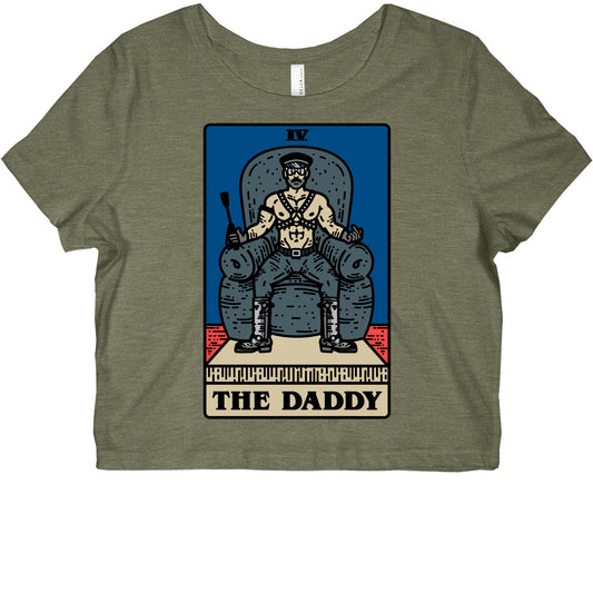 The Daddy Tarot Card Parody Graphic Baby Tee