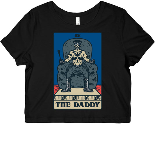 The Daddy Tarot Card Parody Graphic Baby Tee