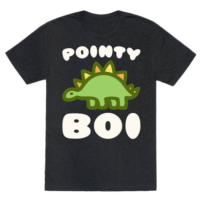 Pointy Boi Stegosaurus Unisex Triblend Tee