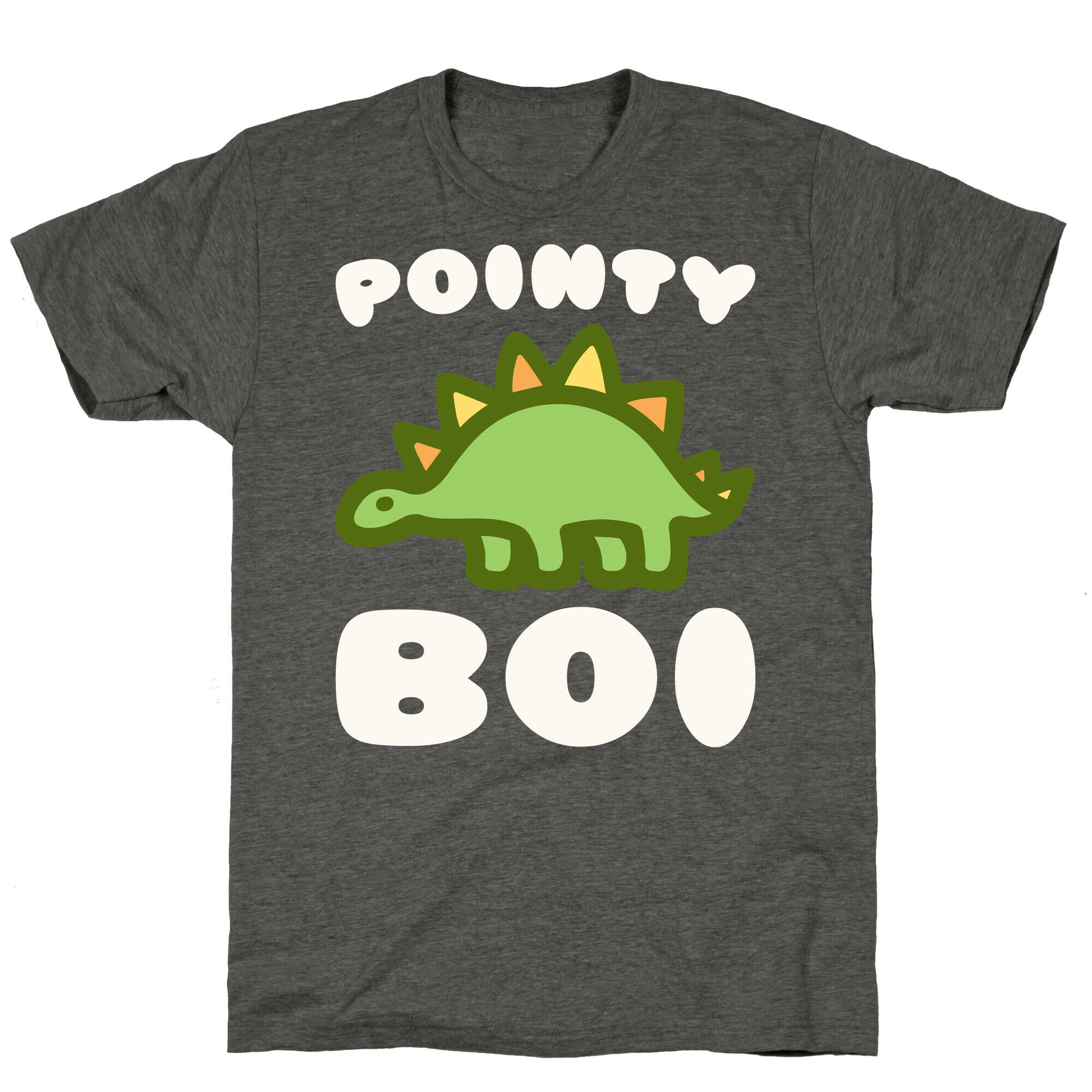 Pointy Boi Stegosaurus Unisex Triblend Tee