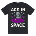 Ace In Space Alien Parody Unisex Triblend Tee