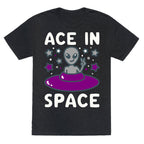 Ace In Space Alien Parody Unisex Triblend Tee
