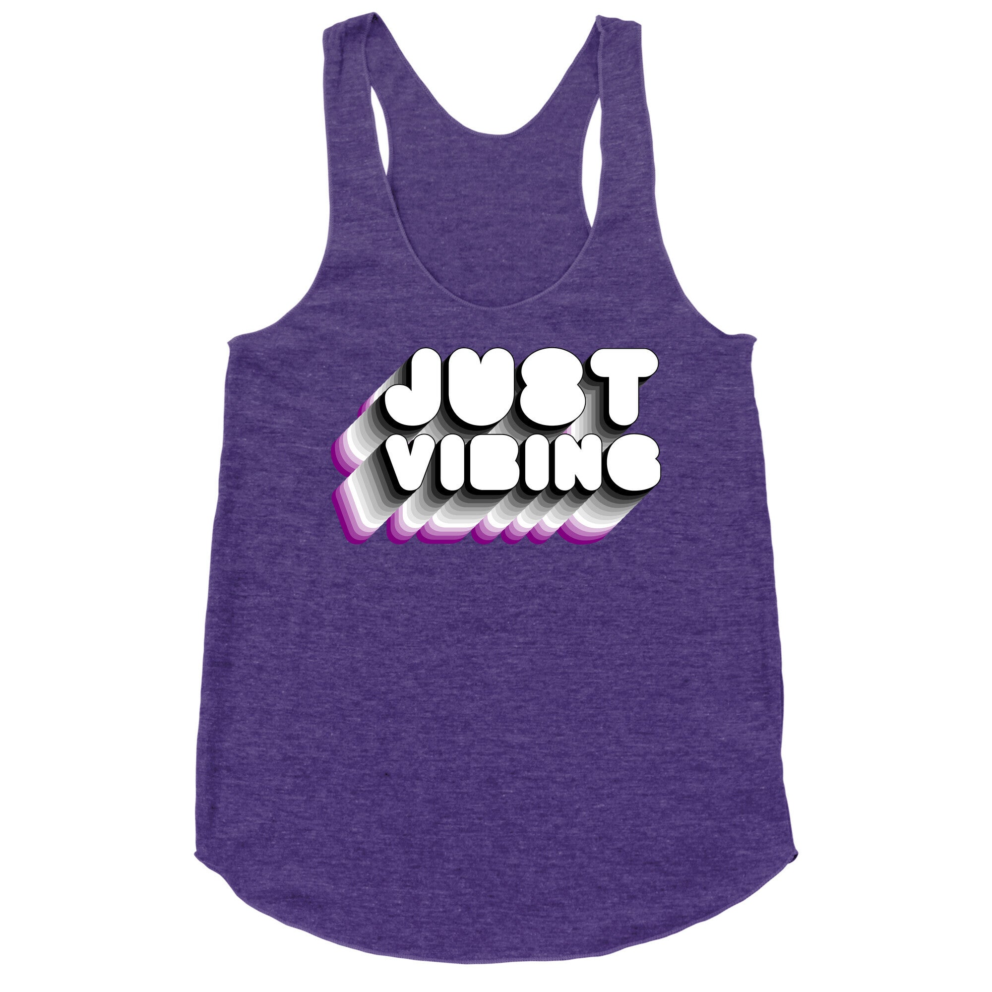 Just Vibing (Ace Pride) Racerback Tank