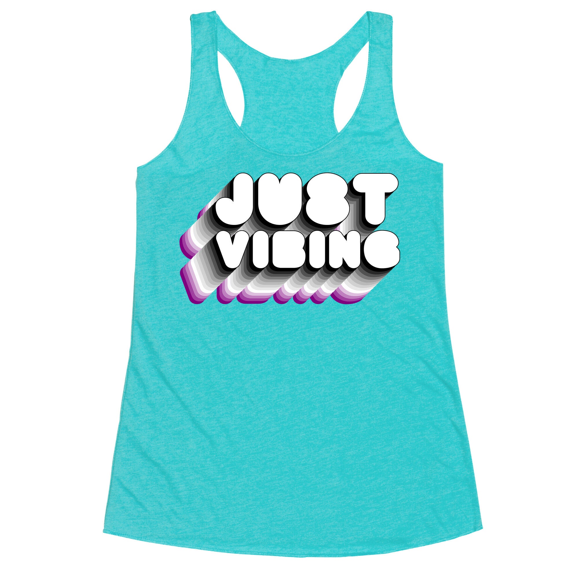 Just Vibing (Ace Pride) Racerback Tank