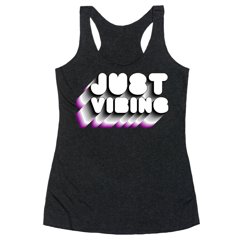 Just Vibing (Ace Pride) Racerback Tank