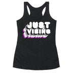 Just Vibing (Ace Pride) Racerback Tank