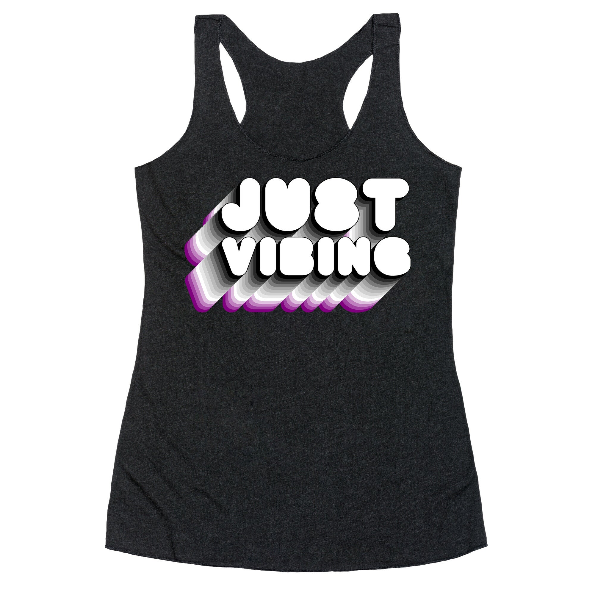 Just Vibing (Ace Pride) Racerback Tank